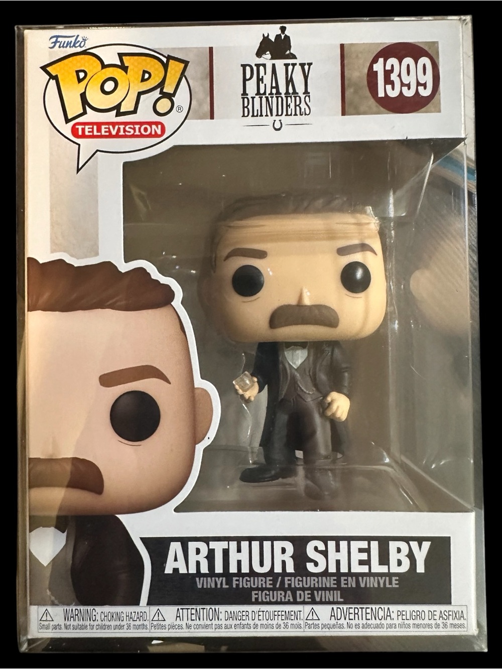 Funko Arthur Shelby Pop! Vinyl - Brown, Black, Tan